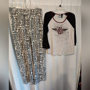 Harley Davidson pajamas